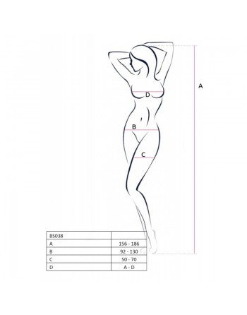 Bodystocking Kotanias rouge/Jesyh