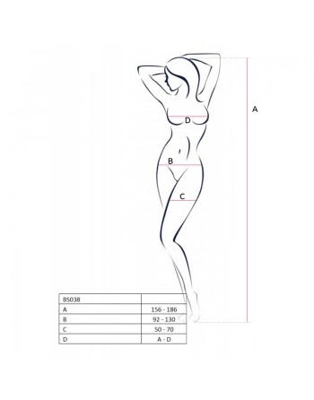Bodystocking Kotania noir/Jesyh