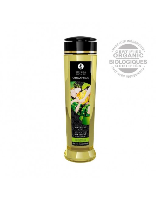 Huile de massage naturelle thé vert 240 ml/Jesyh