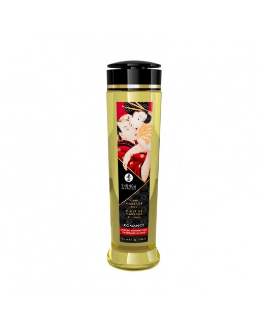 Huile de massage relaxante et excitante vin-fraise 240 ml/Jesyh