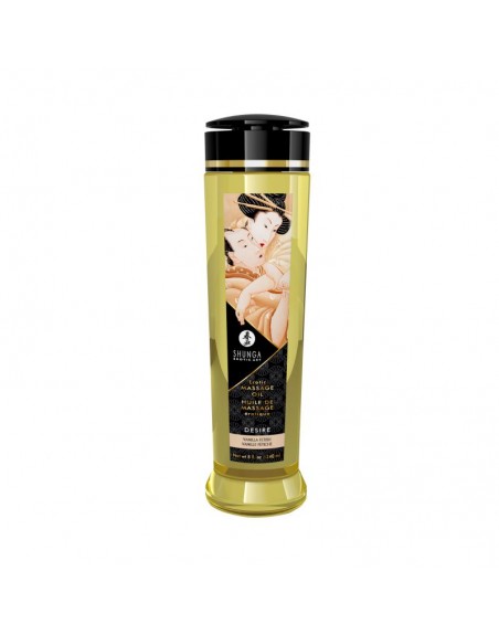 Huile de massage relaxante et excitante vanille 240 ml/Jesyh