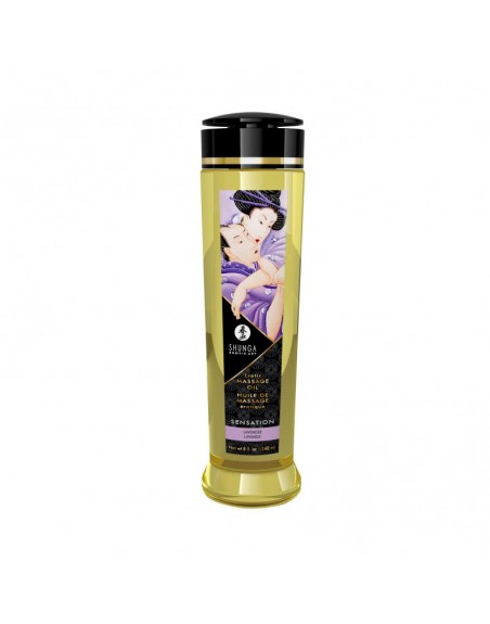 Huile de massage relaxante et excitante lavande 240 ml