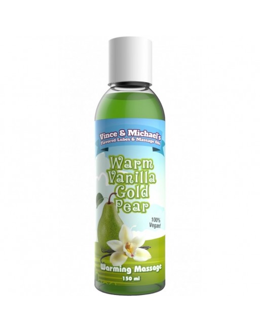 Huile de massage 100% Vegan poire 150 ml