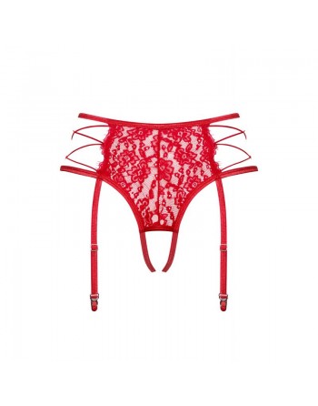 Porte-jarretelles Ulrie rouge/Jesyh