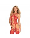 Bodystocking Ganye rouge/Jesyh