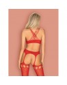 Bodystocking Ganye rouge/Jesyh