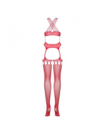 Bodystocking Ganye rouge/Jesyh