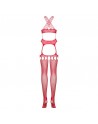 Bodystocking Ganye rouge/Jesyh
