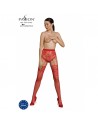 Collants Adèlias écologique ouvert rouge/Jesyh